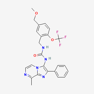 molecular formula C24H22F3N5O3 B14907478 hTrkA-IN-2 