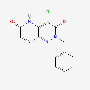 2-Benzyl-4-chloropyrido[3,2-c]pyridazine-3,6(2H,5H)-dione