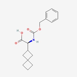 (S)-2-(((Benzyloxy)carbonyl)amino)-2-(spiro[3.3]heptan-2-yl)acetic acid