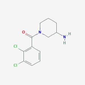 molecular formula C12H14Cl2N2O B14907556 (3-Aminopiperidin-1-yl)(2,3-dichlorophenyl)methanone 