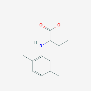 Methyl 2-((2,5-dimethylphenyl)amino)butanoate