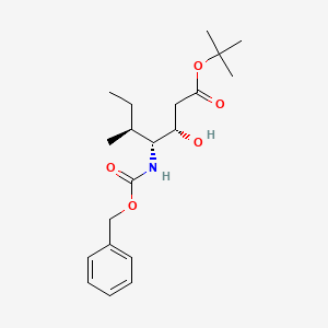 (3S,4R,5S)-Tert-Butyl 4-(((benzyloxy)carbonyl)amino)-3-hydroxy-5-methylheptanoate