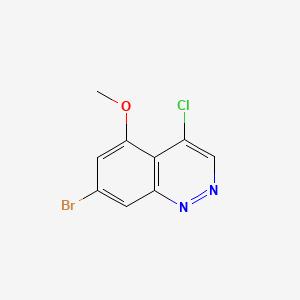 7-Bromo-4-chloro-5-methoxycinnoline