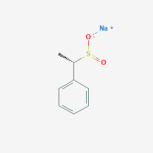 molecular formula C8H9NaO2S B14907668 Sodium (S)-1-phenylethanesulfinate 