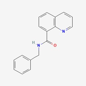 molecular formula C17H14N2O B14907692 N-benzylquinoline-8-carboxamide 