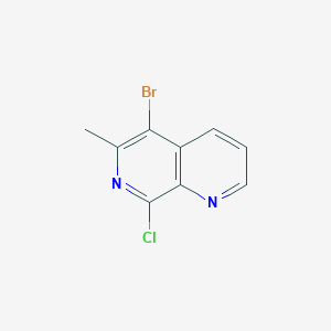 5-Bromo-8-chloro-6-methyl-1,7-naphthyridine