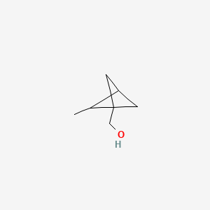 molecular formula C7H12O B14907786 (2-Methyl-1-bicyclo[1.1.1]pentanyl)methanol 