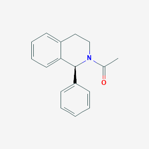 molecular formula C17H17NO B14907792 (S)-1-(1-Phenyl-3,4-dihydroisoquinolin-2(1H)-yl)ethan-1-one 