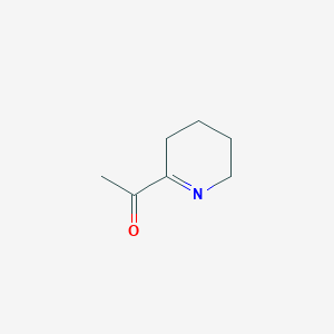 B149078 1-(3,4,5,6-Tetrahydro-2-pyridinyl)ethanone CAS No. 27300-27-2