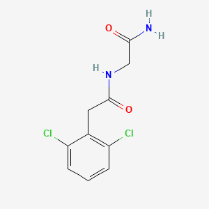 N-(2-amino-2-oxoethyl)-2-(2,6-dichlorophenyl)acetamide