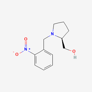 (s)-(1-(2-Nitrobenzyl)pyrrolidin-2-yl)methanol