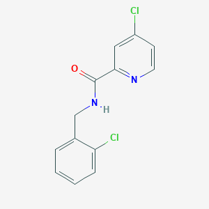 4-Chloro-N-(2-chlorobenzyl)picolinamide