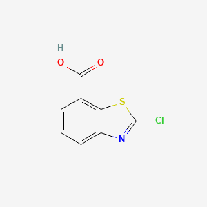 molecular formula C8H4ClNO2S B1490798 2-クロロベンゾ[d]チアゾール-7-カルボン酸 CAS No. 1379324-66-9