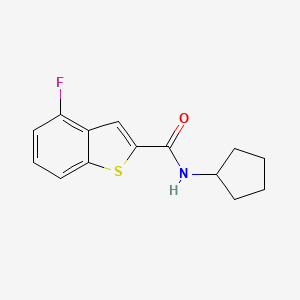 n-Cyclopentyl-4-fluorobenzo[b]thiophene-2-carboxamide