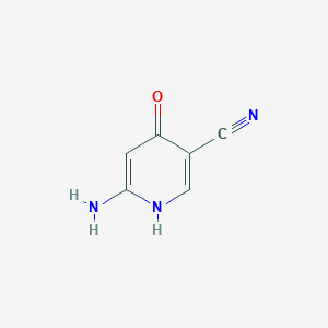 molecular formula C6H5N3O B14908021 6-Amino-4-hydroxynicotinonitrile 