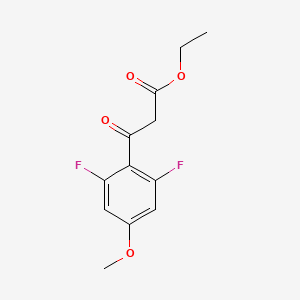 Ethyl 3-(2,6-difluoro-4-methoxyphenyl)-3-oxopropanoate