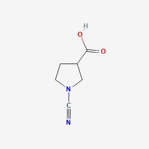 1-Cyanopyrrolidine-3-carboxylic acid