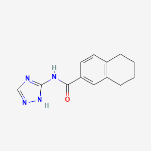 N-(4H-1,2,4-triazol-3-yl)-5,6,7,8-tetrahydronaphthalene-2-carboxamide