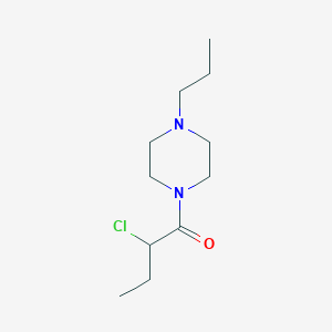 2-Chloro-1-(4-propylpiperazin-1-yl)butan-1-one