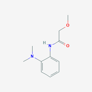 molecular formula C11H16N2O2 B14908189 n-(2-(Dimethylamino)phenyl)-2-methoxyacetamide 