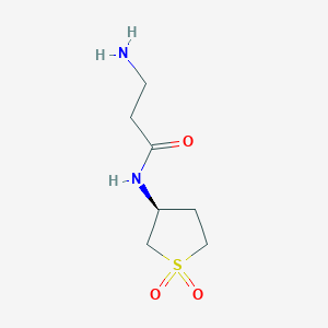 (S)-3-Amino-N-(1,1-dioxidotetrahydrothiophen-3-yl)propanamide