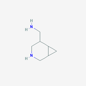 molecular formula C7H14N2 B14908269 3-Azabicyclo[4.1.0]heptan-5-ylmethanamine 