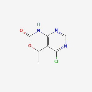 5-Chloro-4-methyl-1H-pyrimido[4,5-d][1,3]oxazin-2(4H)-one