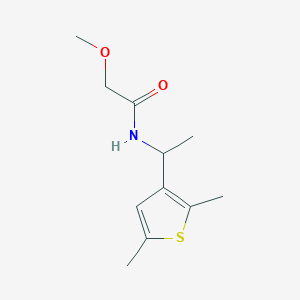 n-(1-(2,5-Dimethylthiophen-3-yl)ethyl)-2-methoxyacetamide