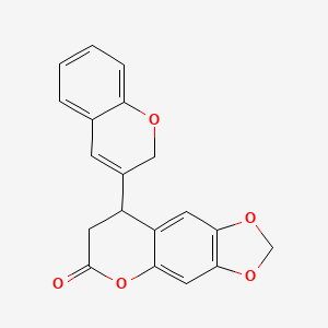 8-(2H-chromen-3-yl)-7,8-dihydro-6H-[1,3]dioxolo[4,5-g]chromen-6-one