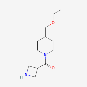 molecular formula C12H22N2O2 B1490835 Azetidin-3-yl(4-(ethoxymethyl)piperidin-1-yl)methanone CAS No. 2097990-81-1
