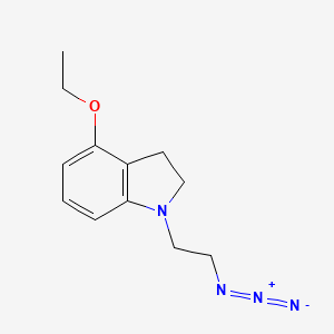 1-(2-Azidoethyl)-4-ethoxyindoline