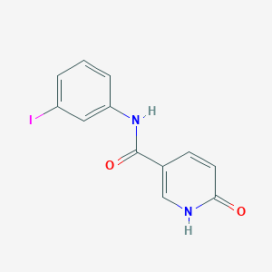 N-(3-iodophenyl)-6-oxo-1,6-dihydropyridine-3-carboxamide