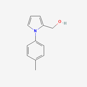 molecular formula C12H13NO B14908454 [1-(4-methylphenyl)-1H-pyrrol-2-yl]methanol 