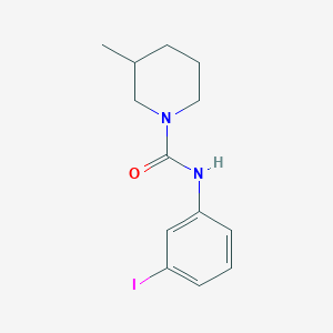 N-(3-iodophenyl)-3-methylpiperidine-1-carboxamide