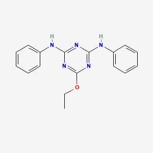 6-ethoxy-N,N'-diphenyl-1,3,5-triazine-2,4-diamine