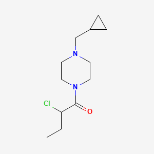 2-Chloro-1-(4-(cyclopropylmethyl)piperazin-1-yl)butan-1-one