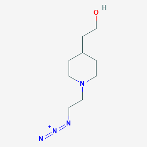 2-(1-(2-Azidoethyl)piperidin-4-yl)ethan-1-ol