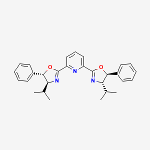 2,6-Bis((4S,5S)-4-isopropyl-5-phenyl-4,5-dihydrooxazol-2-yl)pyridine