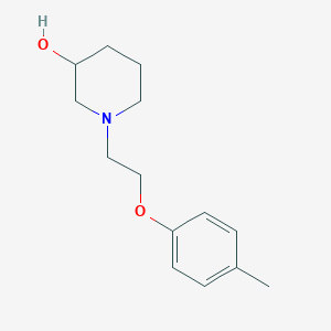 1-(2-(P-tolyloxy)ethyl)piperidin-3-ol