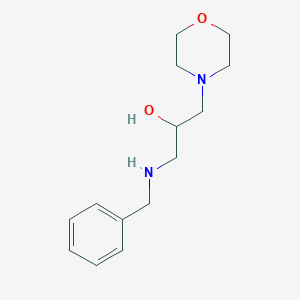 molecular formula C14H22N2O2 B14908667 1-(Benzylamino)-3-morpholinopropan-2-ol 