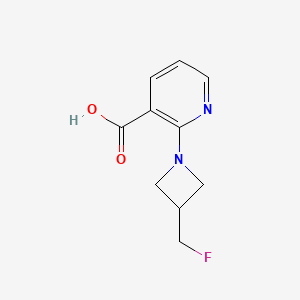 2-(3-(Fluoromethyl)azetidin-1-yl)nicotinic acid
