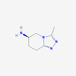 (R)-3-Methyl-5,6,7,8-tetrahydro-[1,2,4]triazolo[4,3-a]pyridin-6-amine