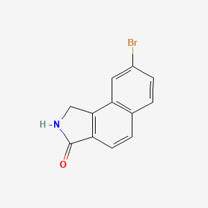 8-Bromo-1,2-dihydro-3H-benzo[e]isoindol-3-one