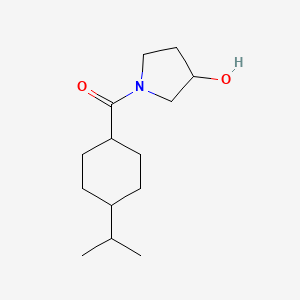 (3-Hydroxypyrrolidin-1-yl)(4-isopropylcyclohexyl)methanone