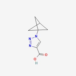 1-(Bicyclo[1.1.1]pentan-1-yl)-1H-1,2,3-triazole-4-carboxylic acid