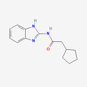 n-(1h-Benzo[d]imidazol-2-yl)-2-cyclopentylacetamide