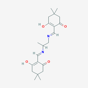 2,2'-[1,2-Propanediylbis(iminomethylylidene)]bis(5,5-dimethyl-1,3-cyclohexanedione)