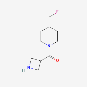 molecular formula C10H17FN2O B1490893 氮杂环丁-3-基(4-(氟甲基)哌啶-1-基)甲酮 CAS No. 2004996-63-6