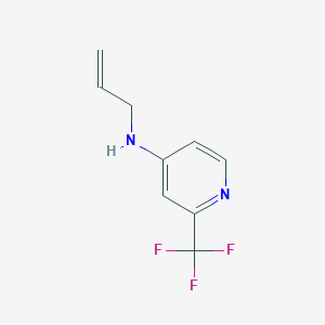 N-Allyl-2-(Drifluoromethyl)pyridin-4-amine