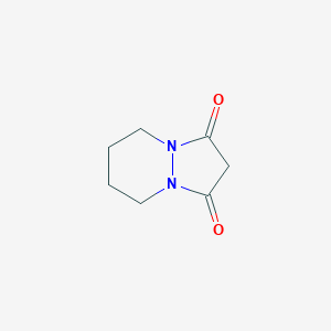 B149091 Tetrahydro-1H-pyrazolo[1,2-a]pyridazine-1,3(2H)-dione CAS No. 69386-75-0